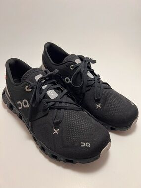Women’s. On Cloud Black Shoes Size 8